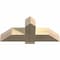 Ekena Millwork Eugene Rough Sawn Timber Gable Bracket, Douglas Fir, 36"W x 15"H x 6"D x 6"F, 10/12 Pitch GBW036X15X0606EUG00RDF - alternate 4